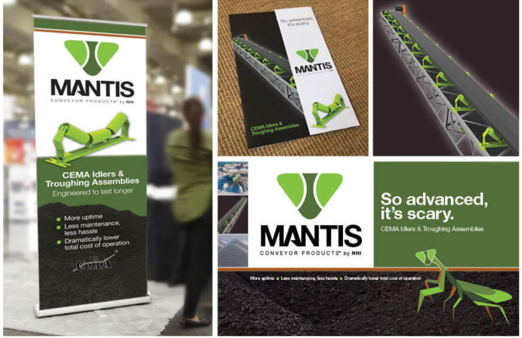 mantis product collage